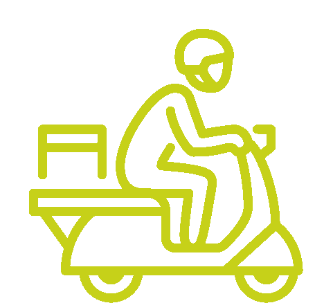 Motociclista delivery